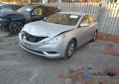 2011 Hyundai Sonata Gls из США, поврежденный, VIN 5NPEB4AC7BH166277